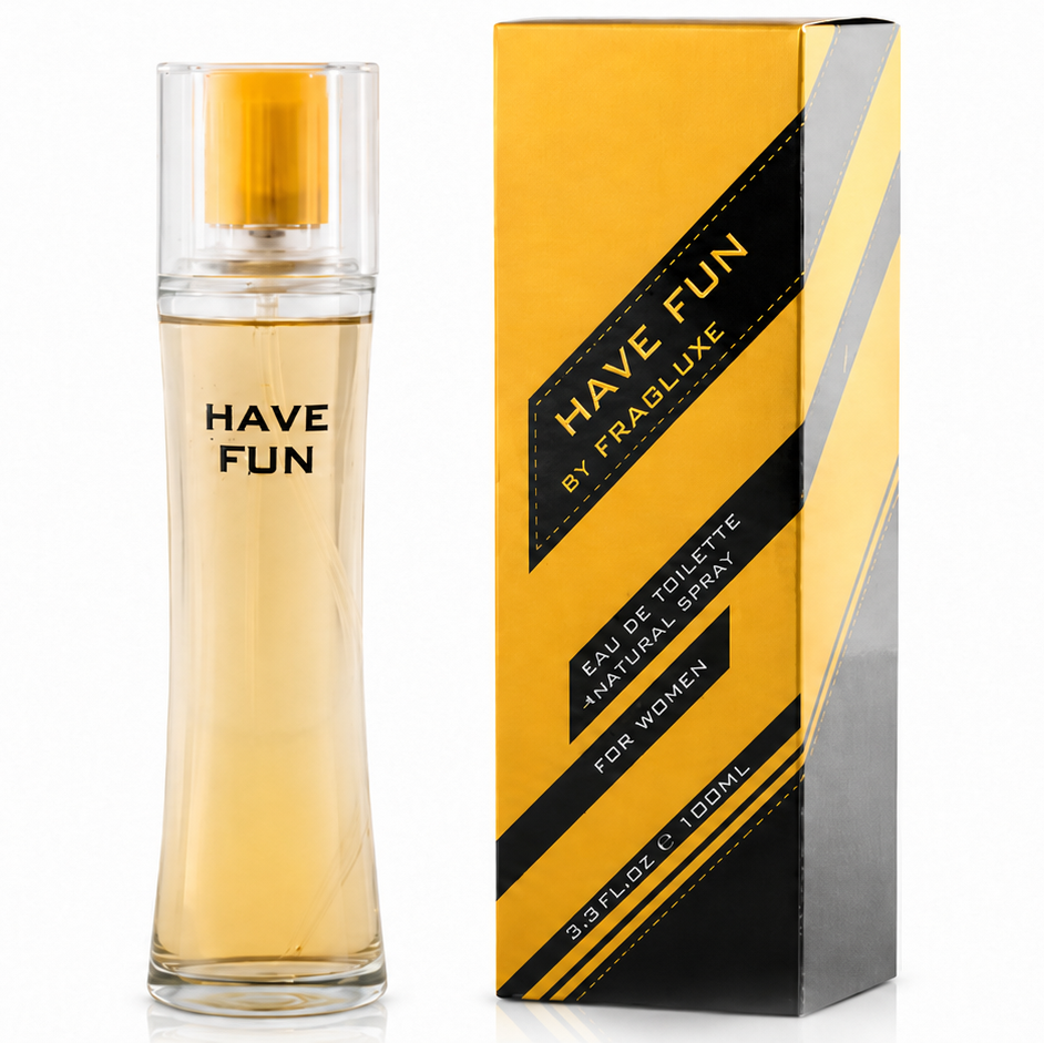 Fragluxe Have Fun Eau de Toilette Women Fruity Floral Scent 3.3 oz Spray