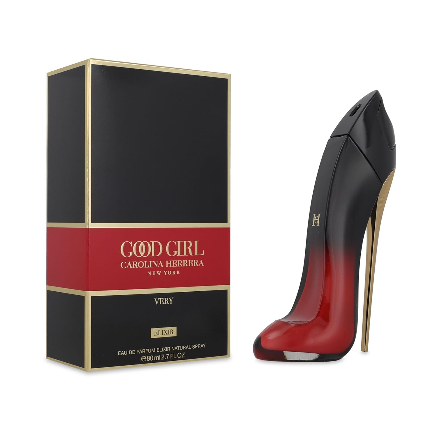 Carolina Herrera Very Good Girl Elixir Eau de Parfum for Women, 2.7 oz Spray