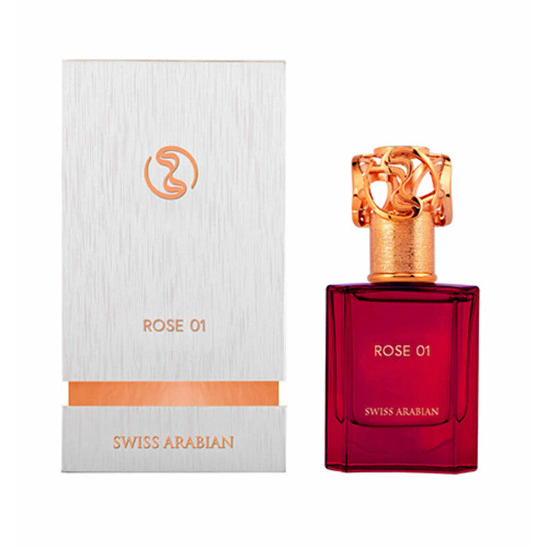 Swiss Arabian Rose 01 EDP Spray Fragrance - 1.7 Fl Oz (50 ml)