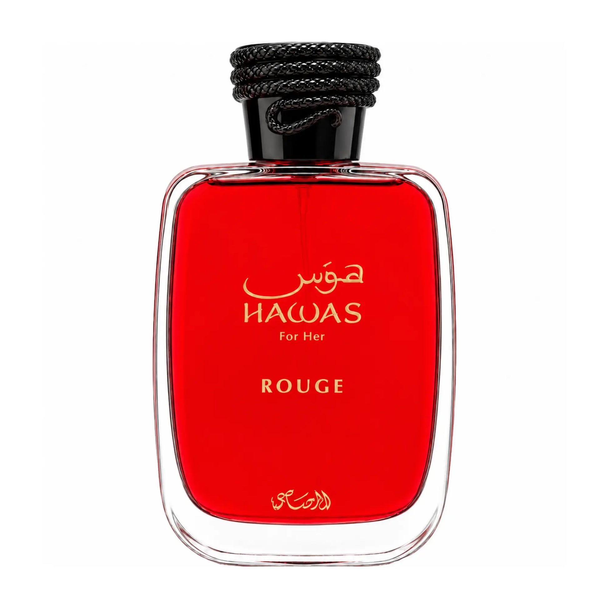 Rasasi Hawas Rouge Eau de Parfum, 3.38 Oz (100ml)