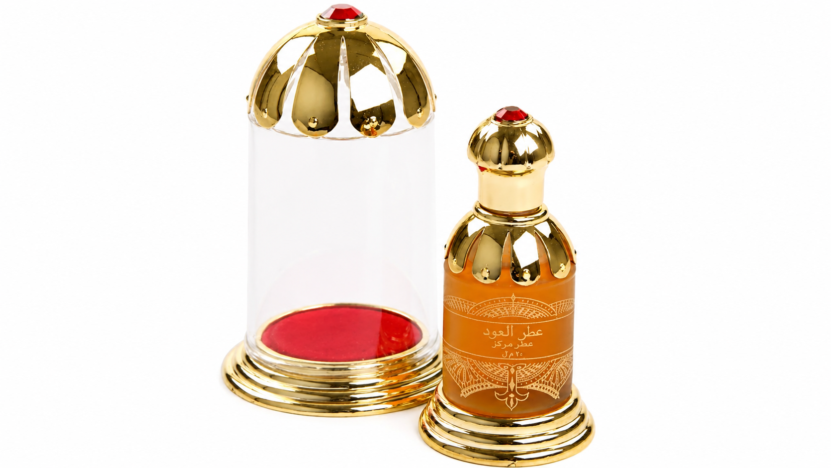 Rasasi Attar Al Oud Concentrated Perfume Oil, 0.68 Oz (20ml)