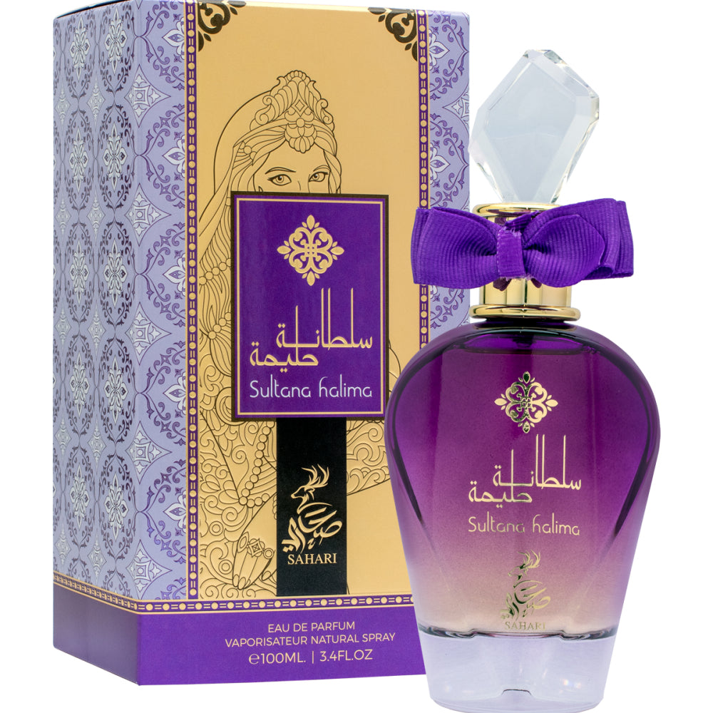 Sahari Sultana Halima Eau de Parfum Spray, 3.4 Fl Oz (100 ml)