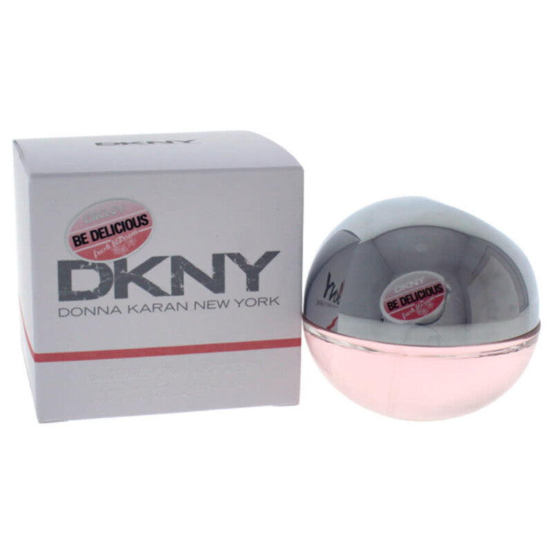 DKNY Be Delicious Fresh Blossom EDP for Women  EDP Spray, 1 oz, Floral Fruity