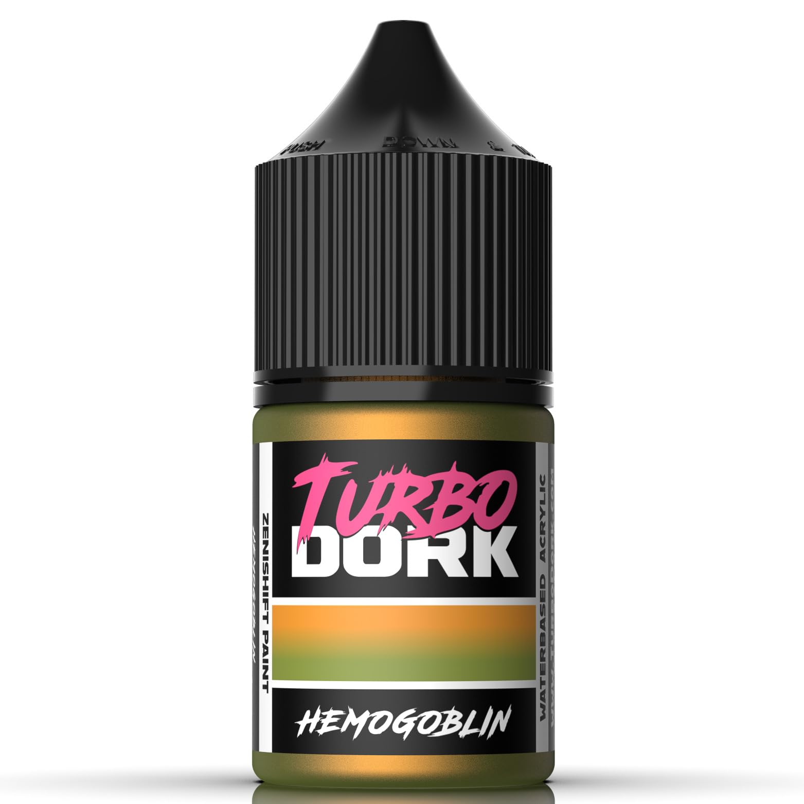 Turbo Dork Hemogoblin ZeniShift Acrylic Paint 22ml Bottle - Water-based Non-Toxic Metallic Color Shifting Paint