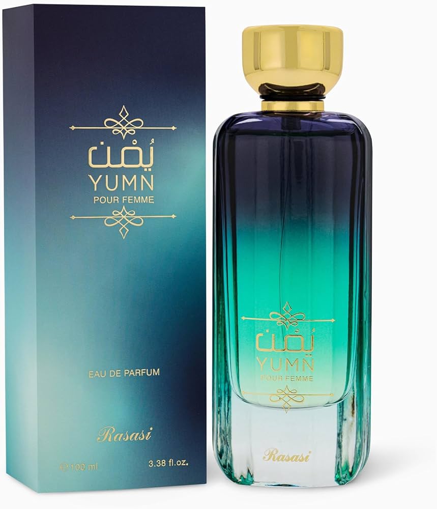 Rasasi Yumn Pour Femme Eau De Parfum Spray, 3.38 Fl Oz (100 ml)