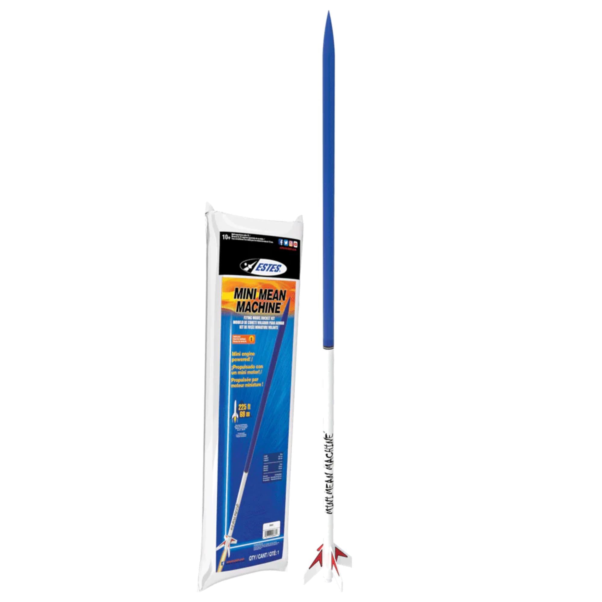 Estes 0865 Mini Mean Machine Model Rocket Kit