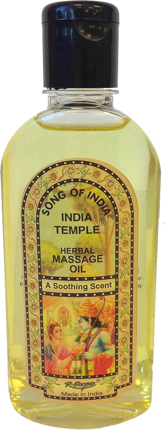 Aceite de masaje a base de hierbas Temple Song Of India, 100 ml