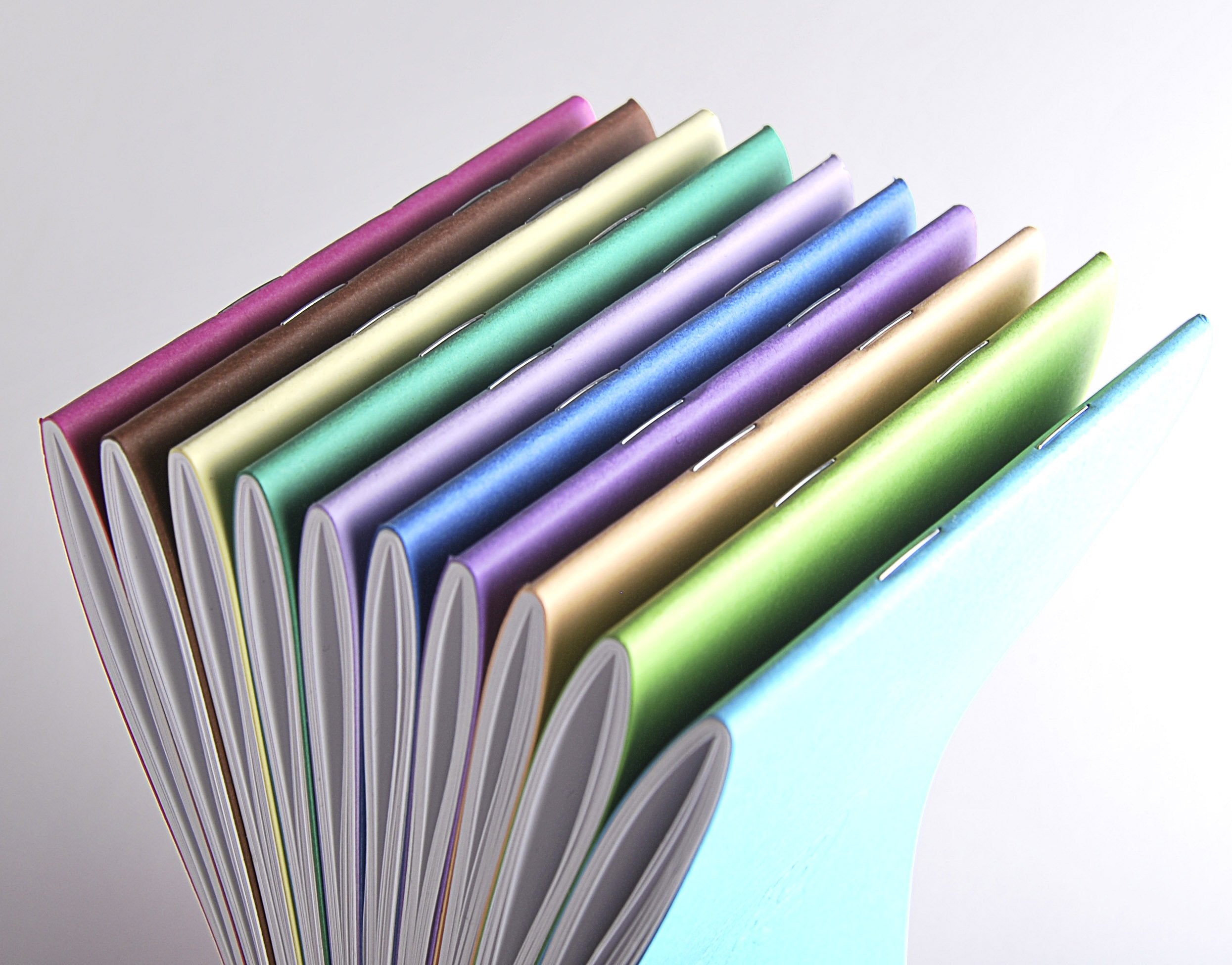 Clairefontaine Crok' Landscape Book Sketch Notebook - Blank 24 sheets 6 3/4 x 4 1/4 - Assorted Colors