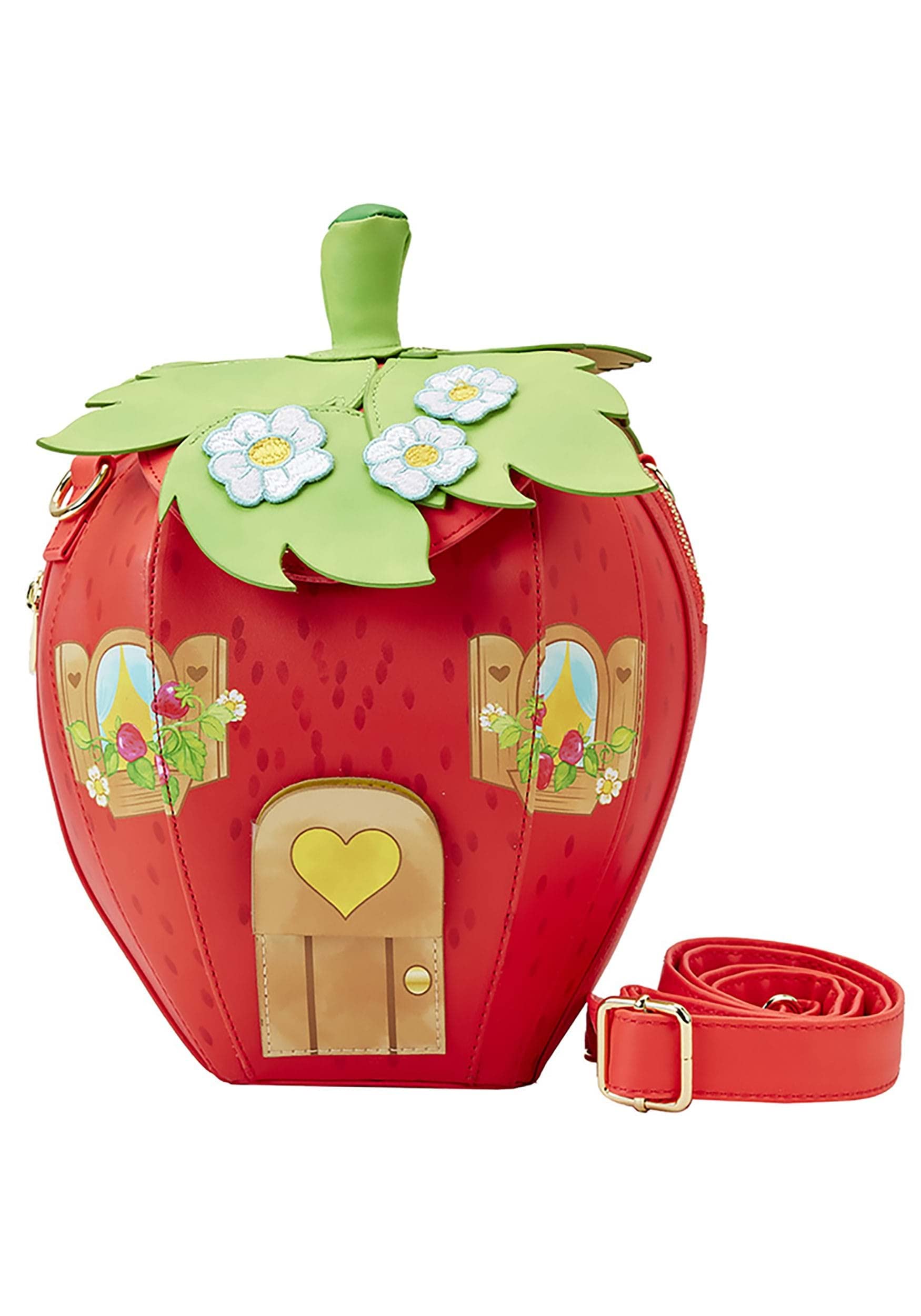 Loungefly Strawberry Shortcake Strawberry House Crossbody Bag