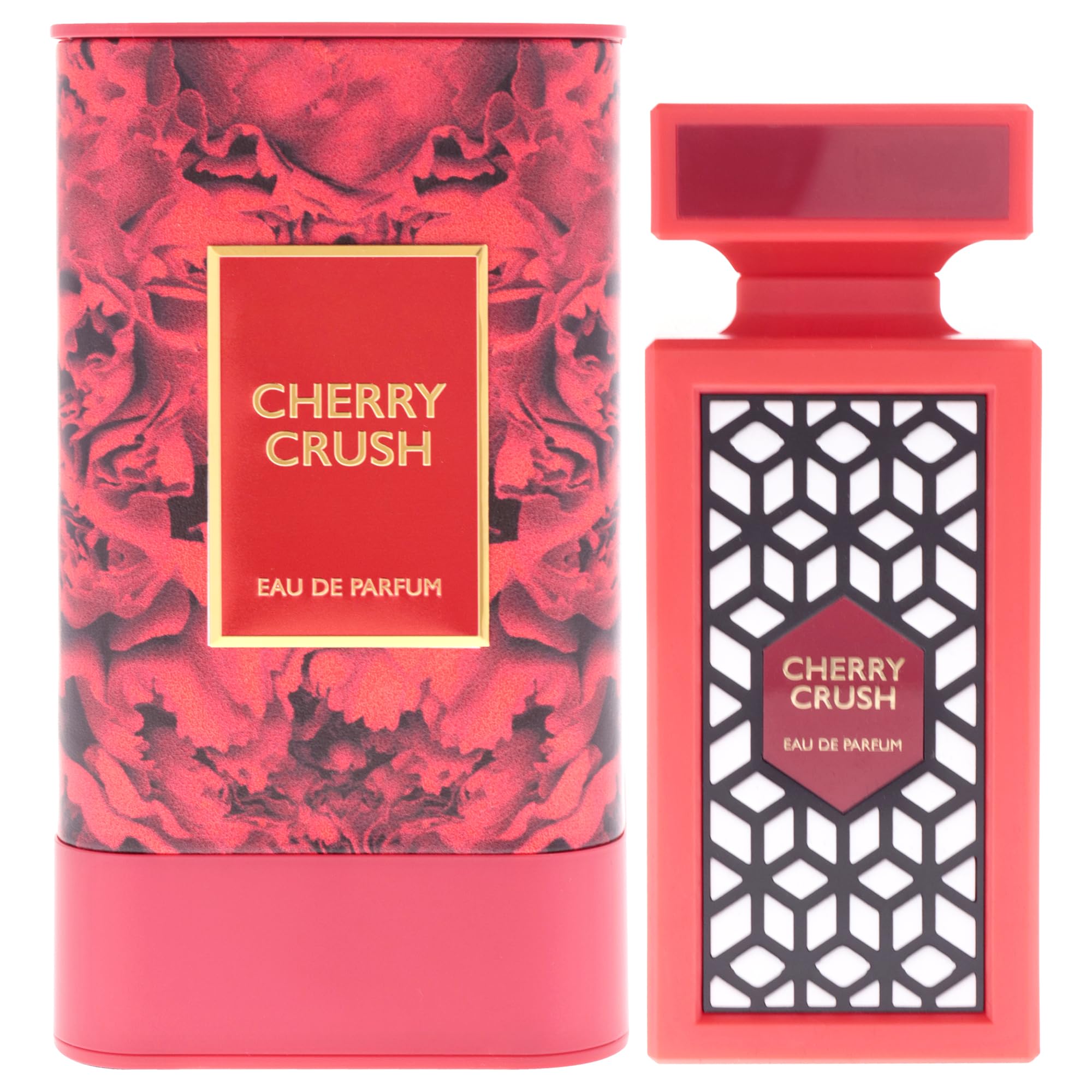 Flavia Cherry Crush Eau de Parfum Unisex, Floral Fruity Fragrance with Cherry Raspberry Mandarin and Woods, 3.0 oz Spray
