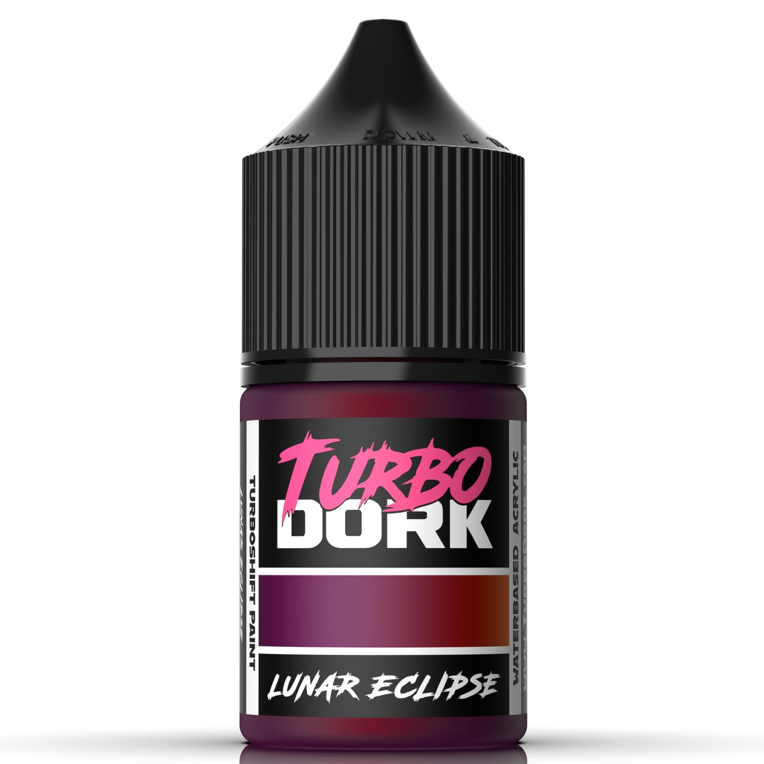 Turbo Dork Lunar Eclipse TurboShift Acrylic Paint 22ml Bottle - Water-based Non-Toxic Metallic Color Shifting Paint