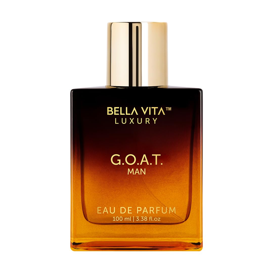 Bellavita G.O.A.T Eau de Parfum Men Fresh Spicy Woody Scent 3.38 oz Spray