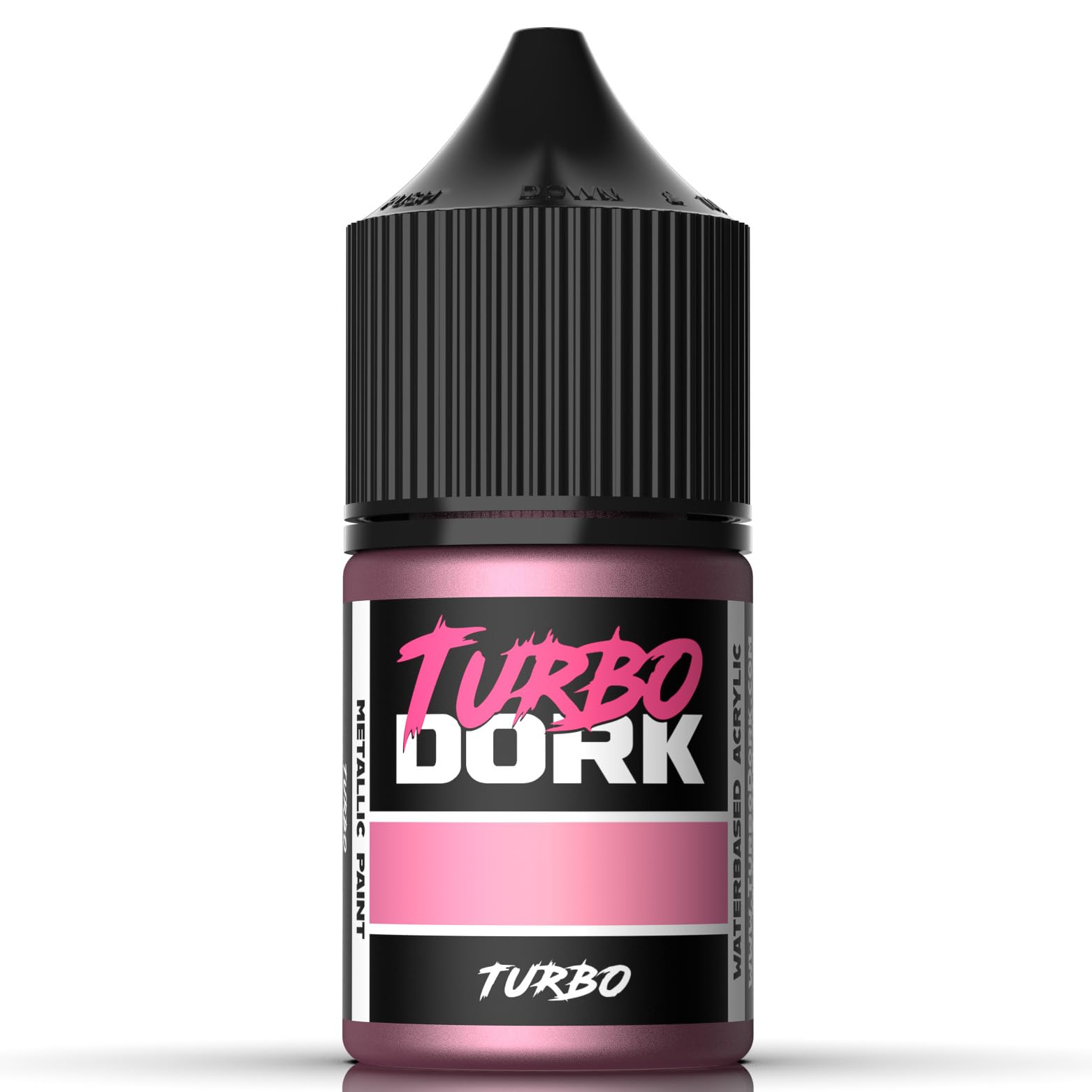 Turbo Dork Turbo Metallic Acrylic Paint 22ml Bottle - Water-based Non-Toxic Metallic Finish Paint
