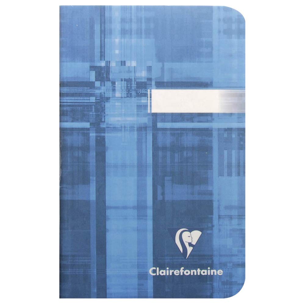 Clairefontaine Staplebound Notebook - Ruled 24 sheets - 3 x 4 3/4 - Assorted Colors