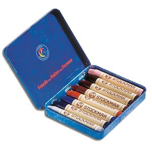 Stockmar Wax Stick Crayons - 8 Colors Supplementary Assortment ...