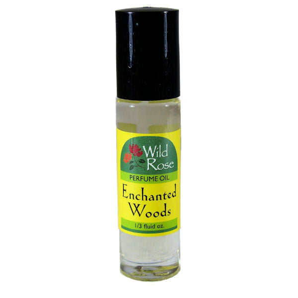Aceite perfumado en roll-on Wild Rose Enchanted Woods, 1/3 onza