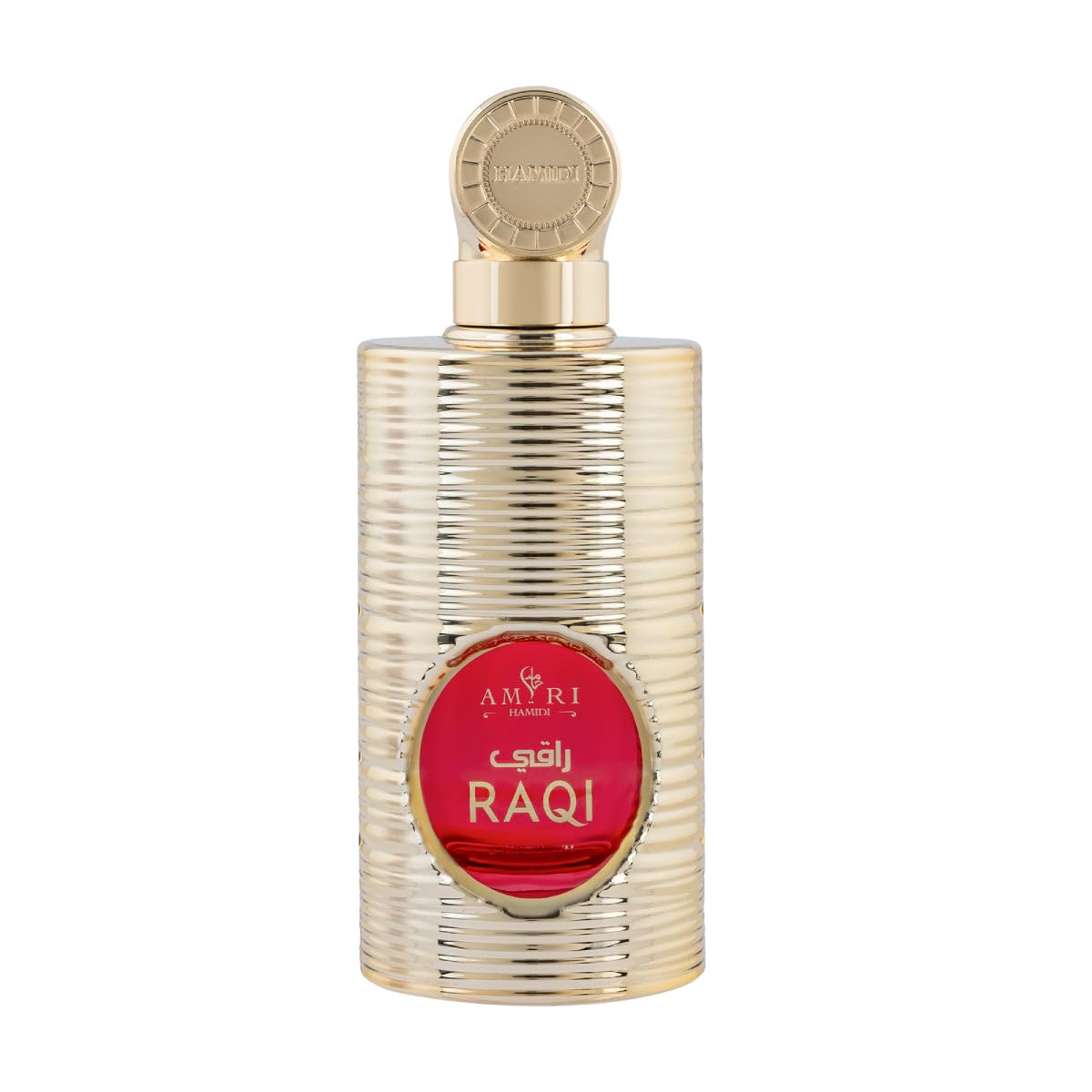 Hamidi Raqi Eau de Parfum Unisex, Oriental Floral Gourmand Fragrance with Cherry Coffee Oud Vanilla and Leather, 3.4 oz Spray