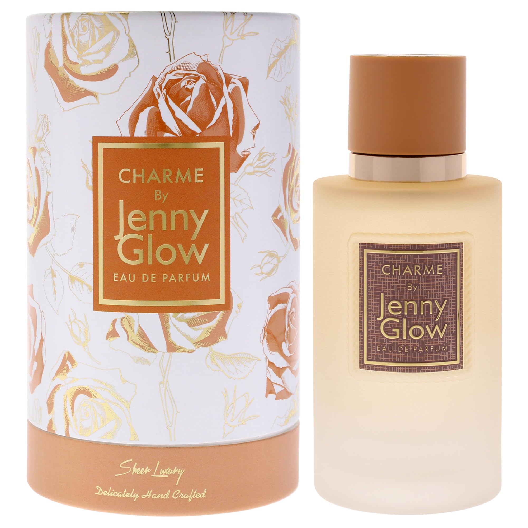Jenny Glow Charme Eau de Parfum for Women, Oriental Floral Gourmand Fragrance with Citrus Florals Caramel and Musk, 2.7 oz Spray