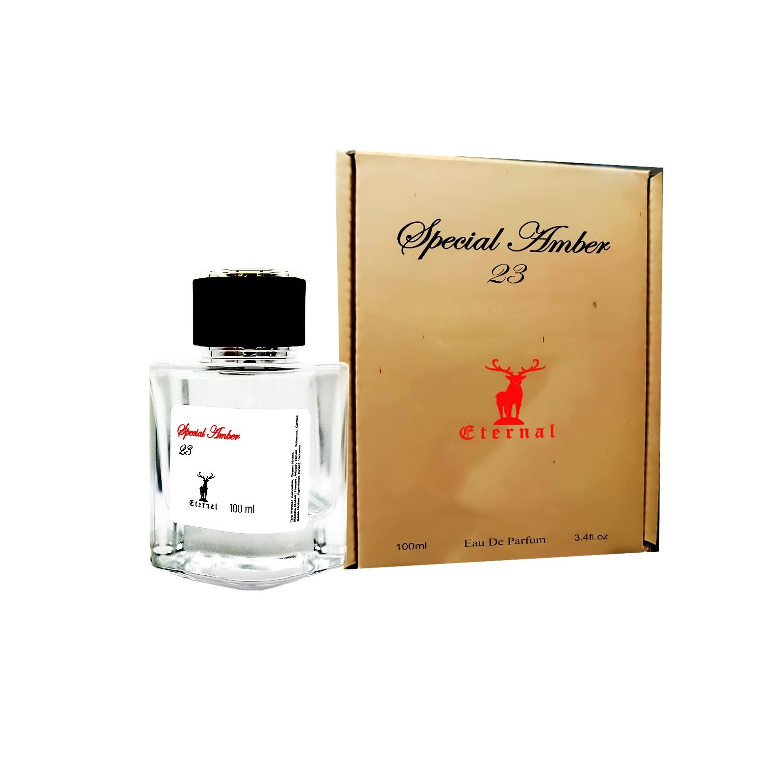 Khalis Special Amber 23 Eternal Collection Eau de Parfum for Men 3.4 oz Spray
