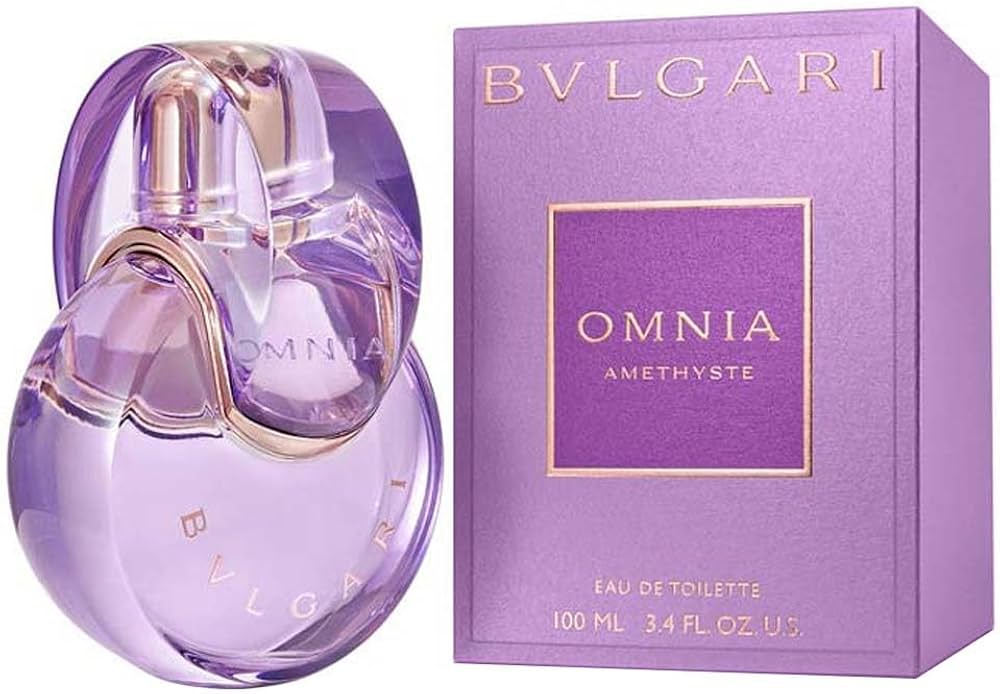 Bvlgari Omnia Amethyste Eau de Toilette Women Floral Musky Scent 3.4 oz Spray