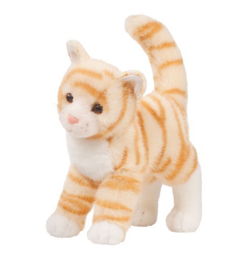 Peluche chat tigré orange Douglas Tiffy 12"