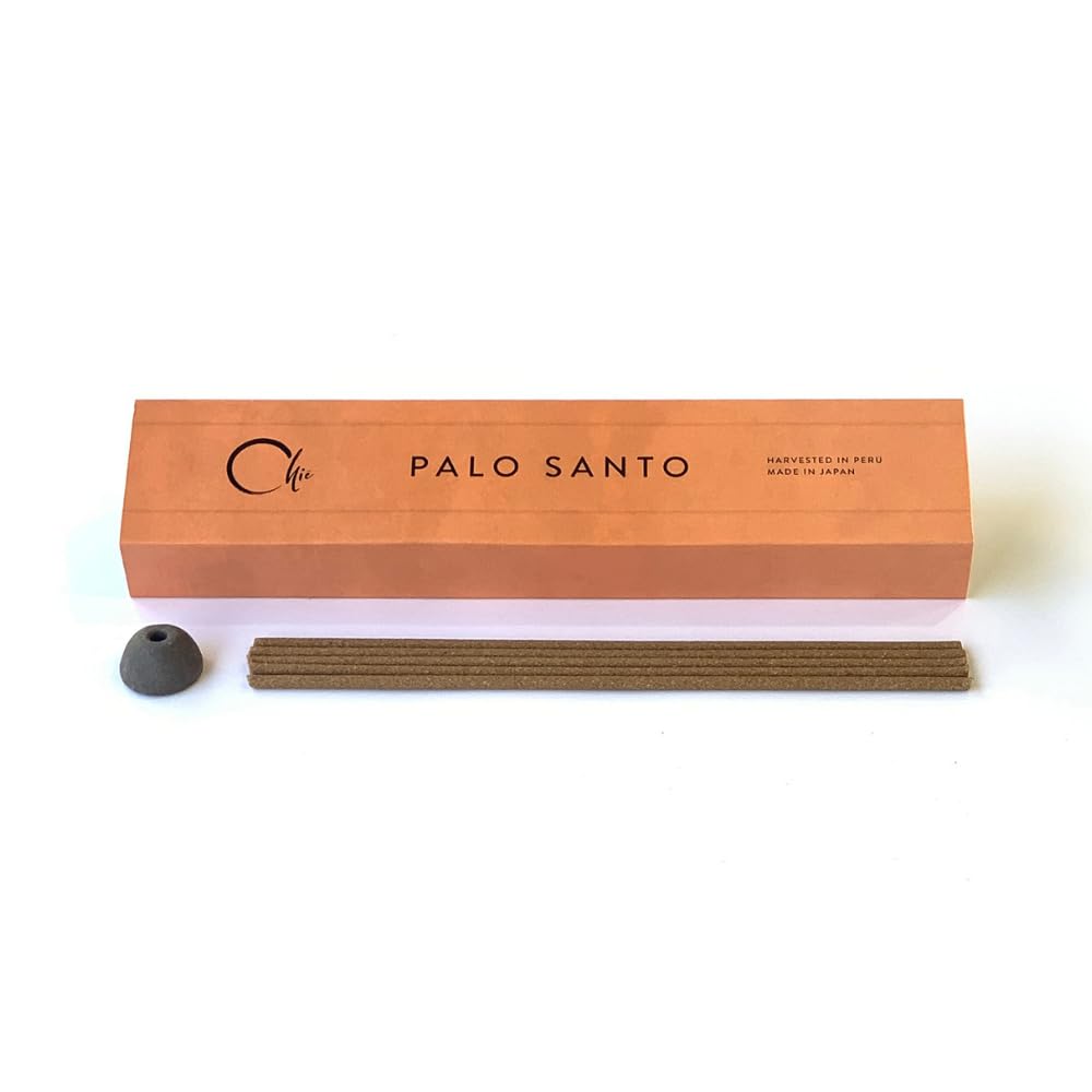 Nippon Kodo Chie Palo Santo (30 Sticks with Holder), Japanese Quality Incense, Since 1575