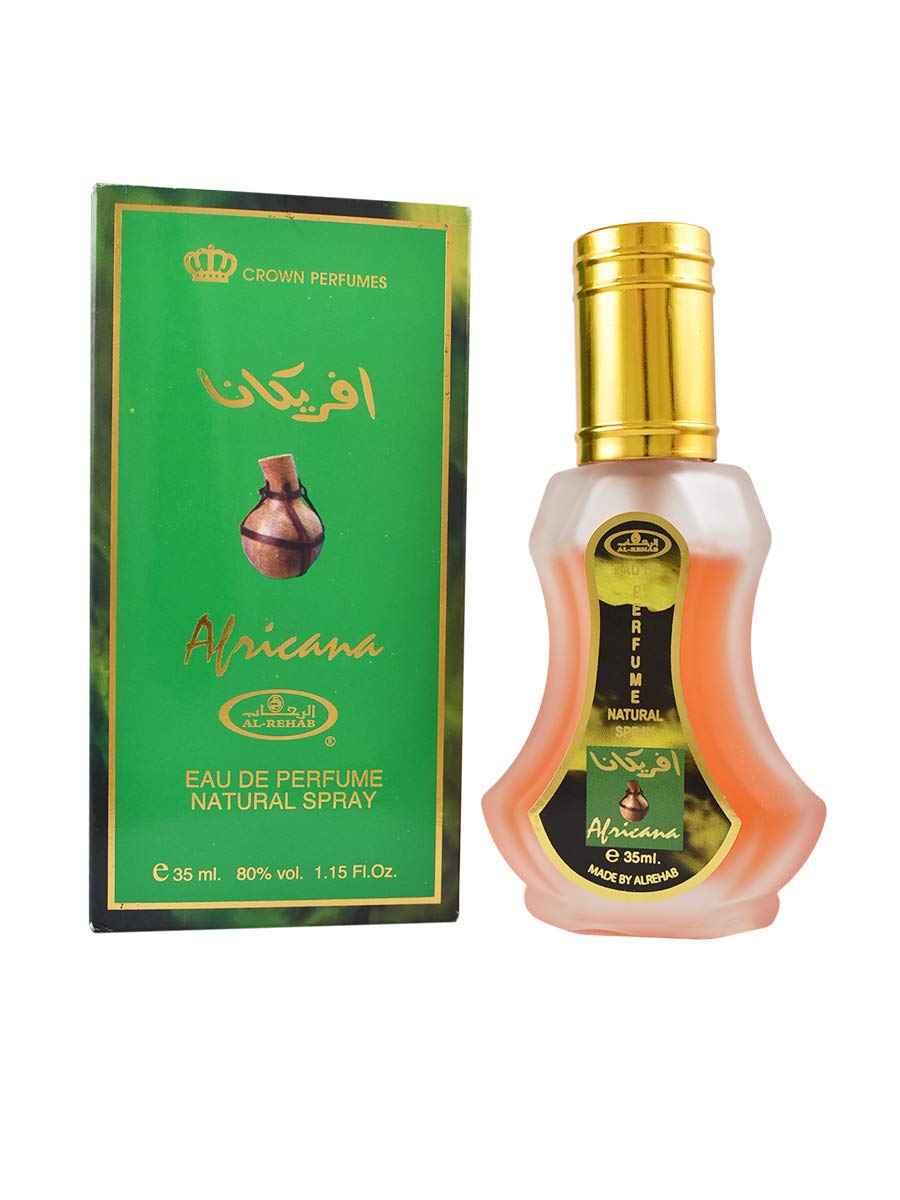Al Rehab Africana Eau de Parfum Spray 35 ml (1.18 Fl Oz)