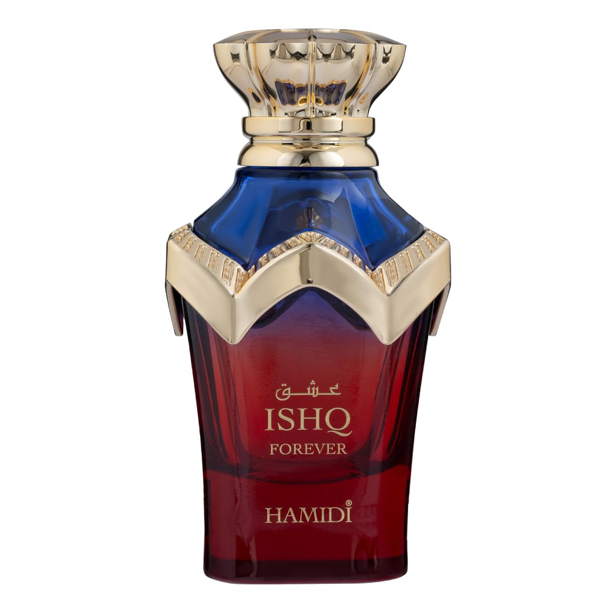 Hamidi Ishq Forever Eau de Parfum for Women, Oriental Floral Fragrance with Almond Peony Vanilla and Coumarin, 3.4 oz Spray