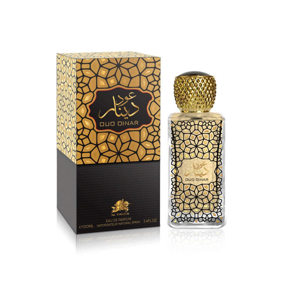 Emper Al Fares Oud Dinar Eau de Parfum Spray, 3.4 Fl Oz (100 ml)