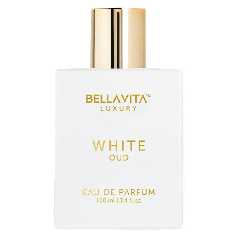 Bella Vita Luxury White Oud Perfume for Unisex  EDP Spray, 3.38 oz, Woody Oud