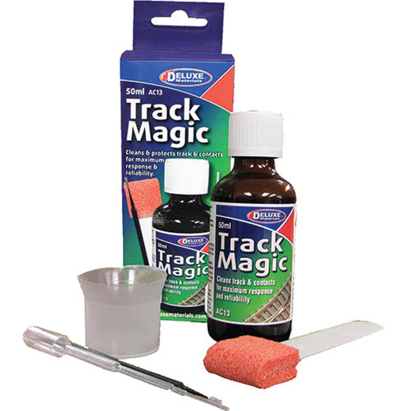 Deluxe Materials Track Magic Rail Cleaner, 2 Fl Oz, DLMAC13 (50 ML)