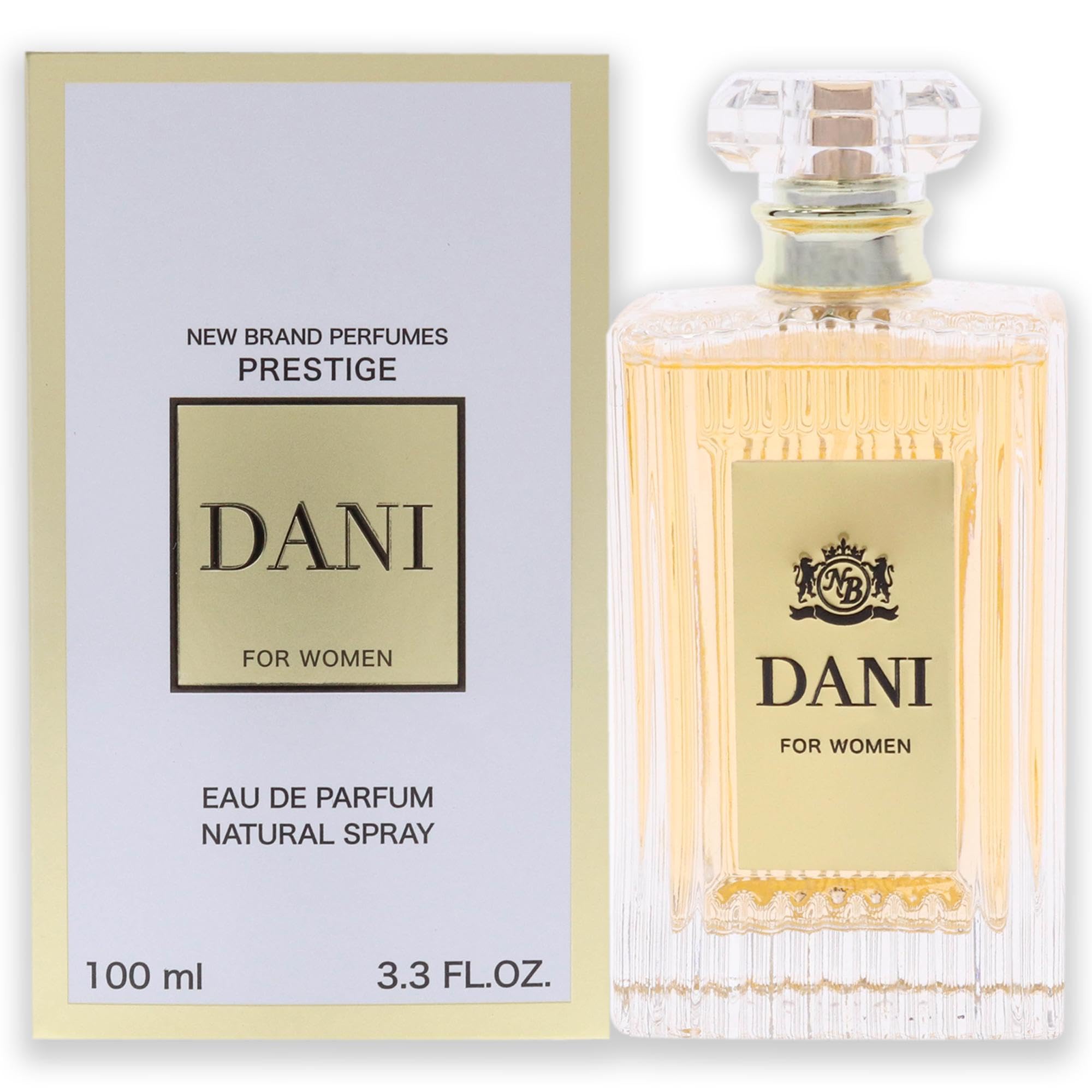 New Brand Prestige Dani Eau de Parfum Women Floral Fruity Scent 3.3 oz Spray