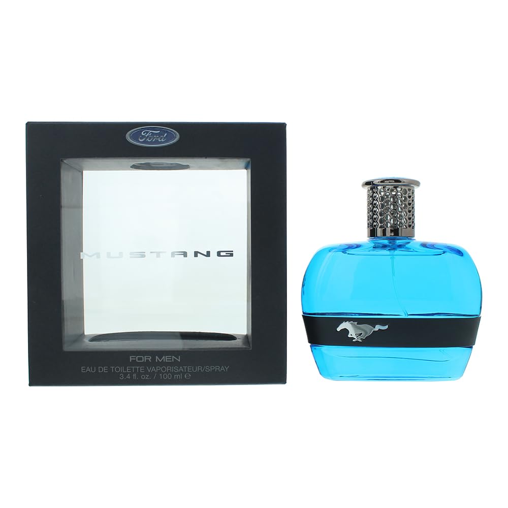 Mustang Blue by Mustang, 3.4 oz EDT Spray for Men