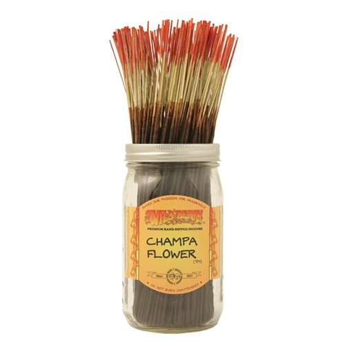 Incienso de frutos silvestres, 100 unidades, flor de Champa