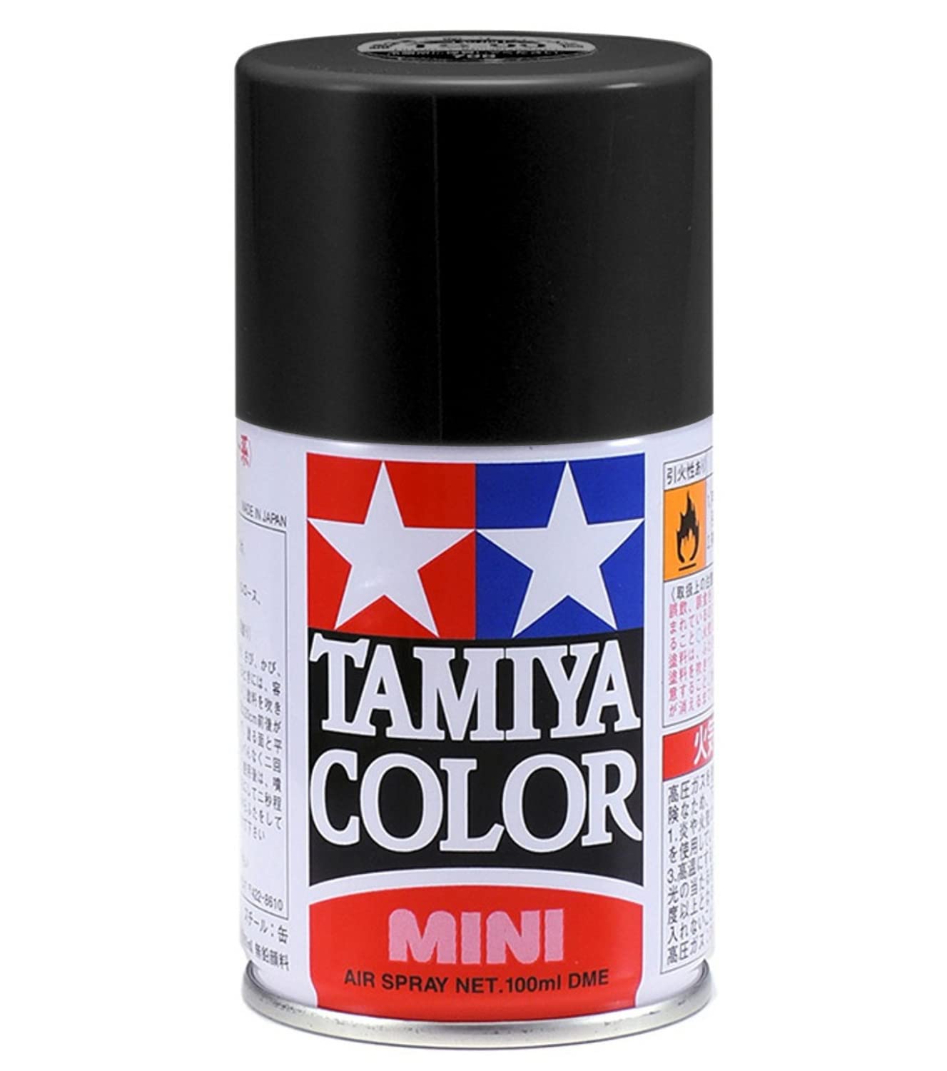 TAMIYA Spray Lacquer TS-6 Matt Black TAM85006 100ml