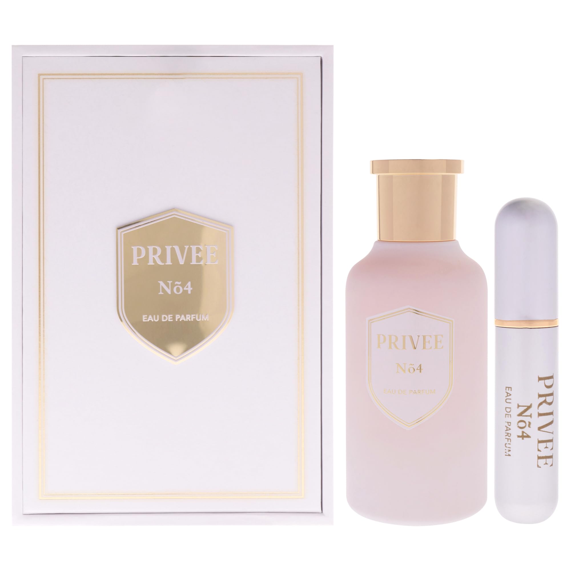 Flavia Privee No 4 Eau de Parfum Unisex, Clean Woody Aromatic Fragrance with Fresh Spice and Musk, Refillable Atomizer, 3.4 oz Spray