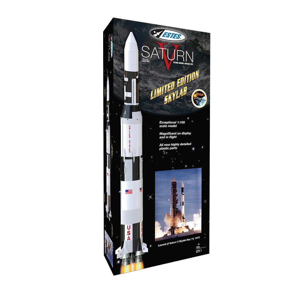 Estes Saturn V Skylab Model Rocket Kit - 1:100 Scale NASA Replica & Flight-Ready Hobby Rocket
