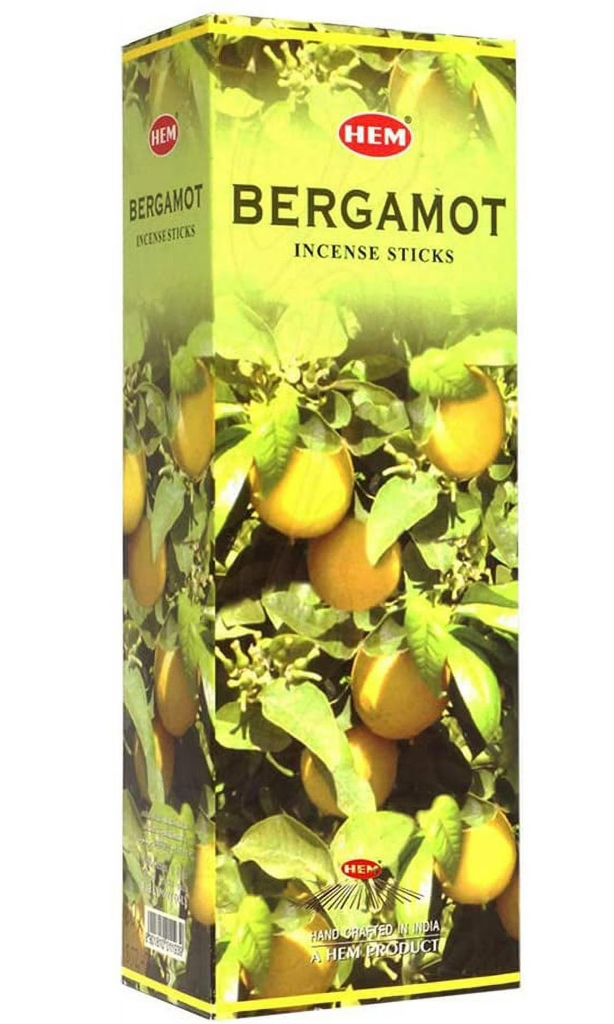Incienso Hem Bergamot, caja de 120 varillas