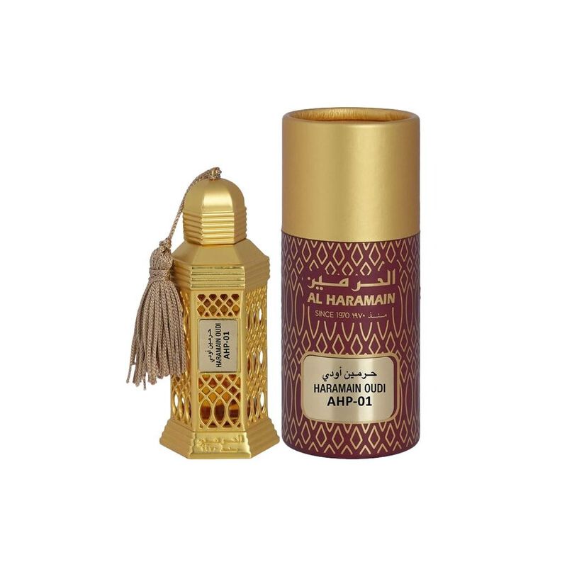 Al Haramain Oud Perfume Oil for Unisex  Perfume Oil, 0.4 oz / 12 ml, Woody Oud