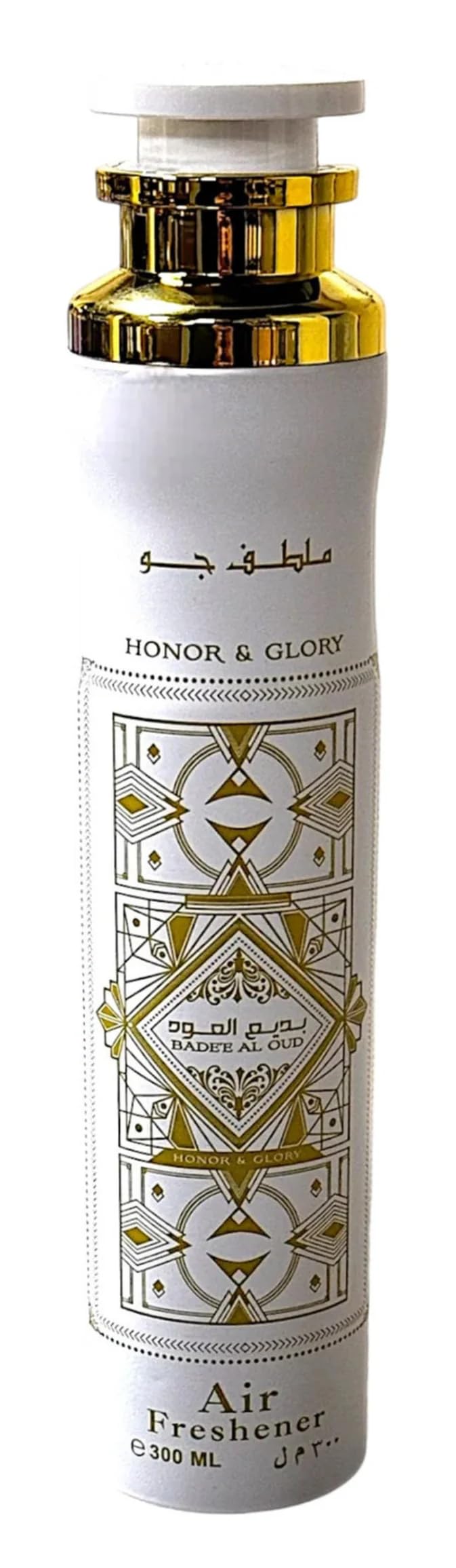 Lattafa Bade'e Al Oud Honor & Glory - Gourmand, Spicy, Woody, Amber Air Freshener, 10.1 Ounce (300 mL)