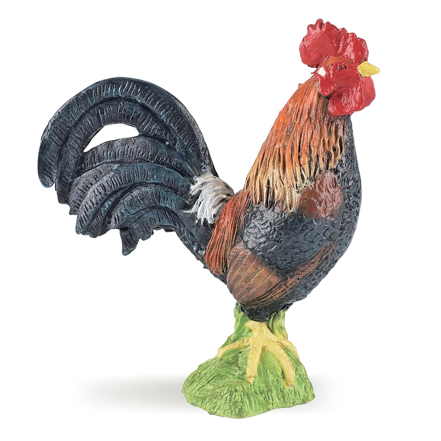 Papo Gallic Rooster - Hand Painted Figurine - Heirloom Quality Collectible (51046)