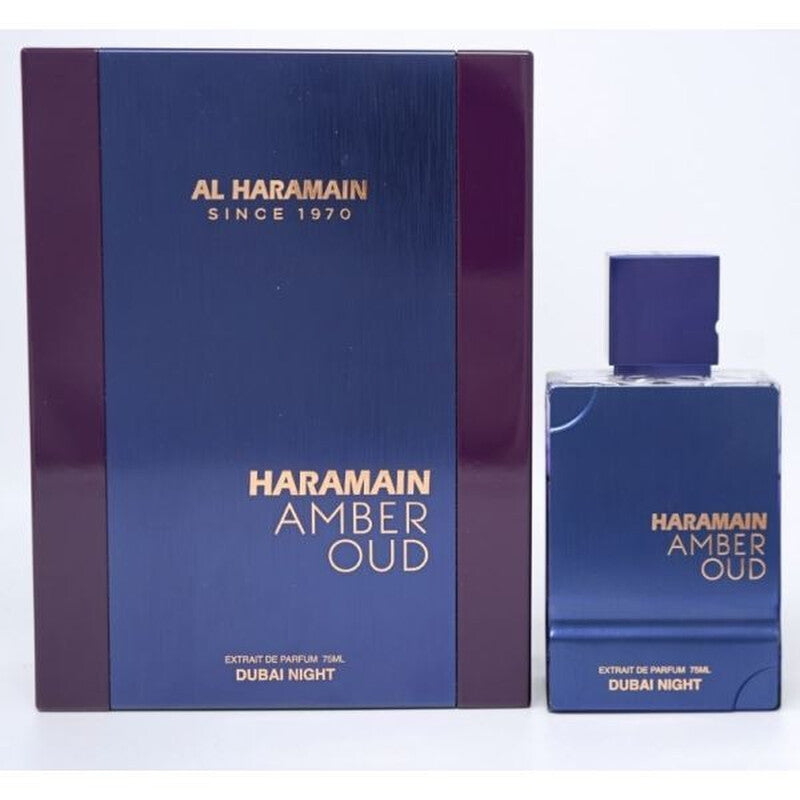 Al Haramain Amber Oud Dubai Night Extrait de Parfum for Men, 2.53 oz Spray