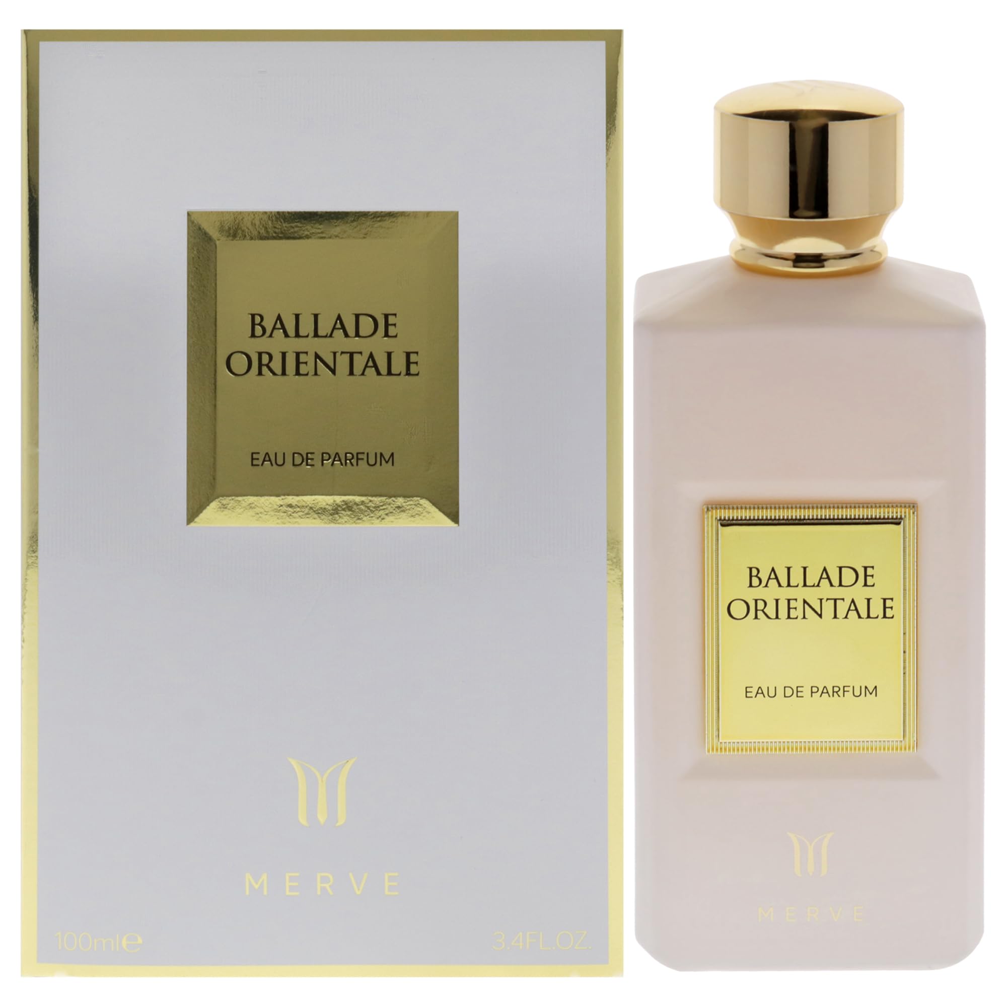 Merve Ballade Orientale Eau de Parfum Unisex Fruity Vanilla Amber Scent 3.4 oz Spray