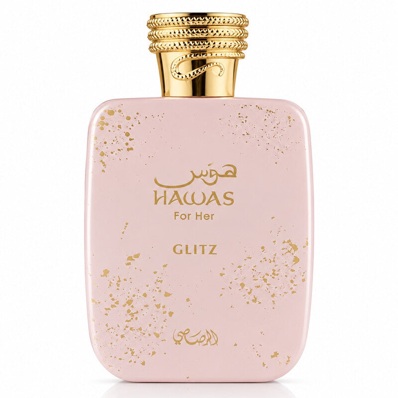 Rasasi Hawas Glitz Eau de Parfum, 3.38 Oz (100ml)