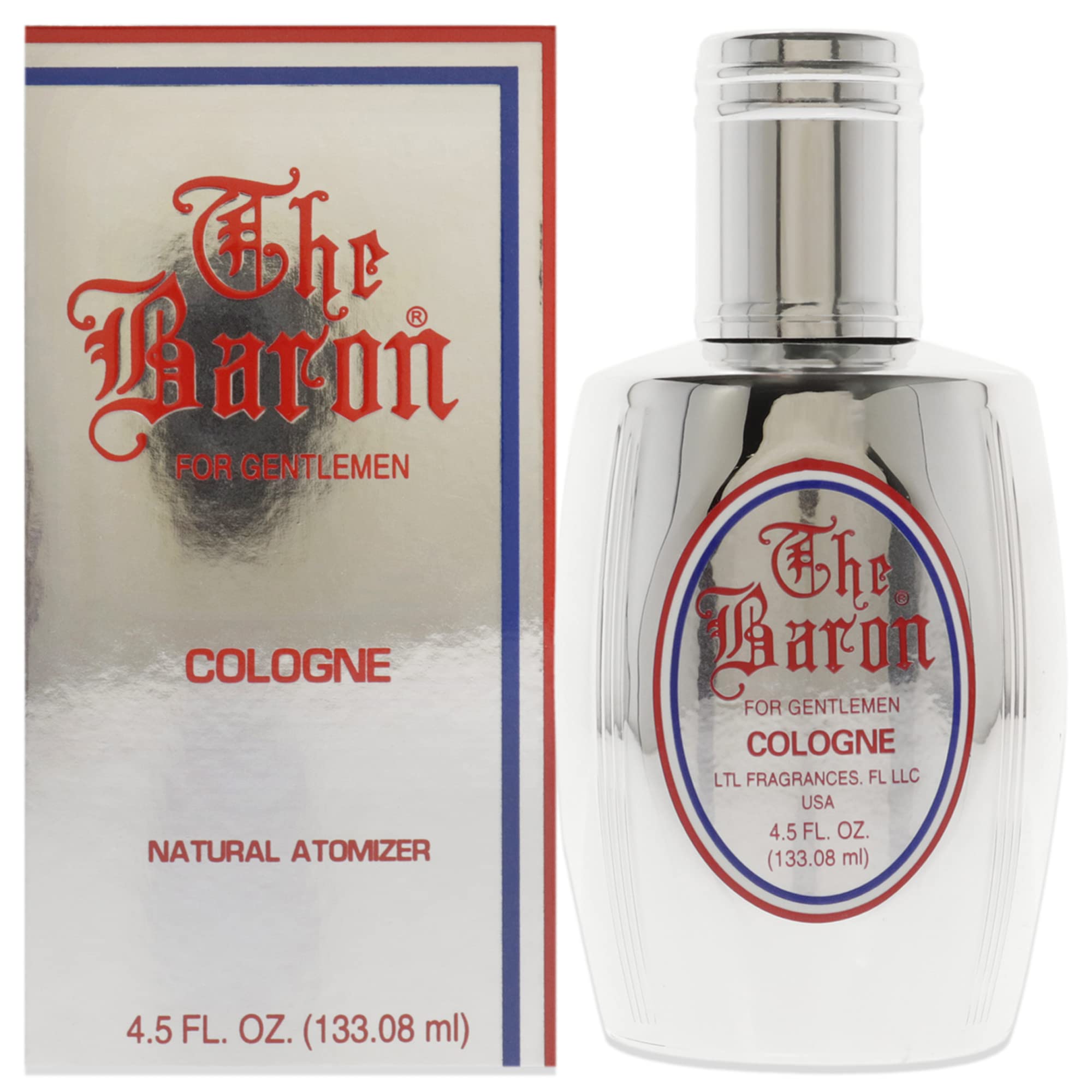Baron Eau de Cologne Men Classic Floral Scent 4.5 oz Spray