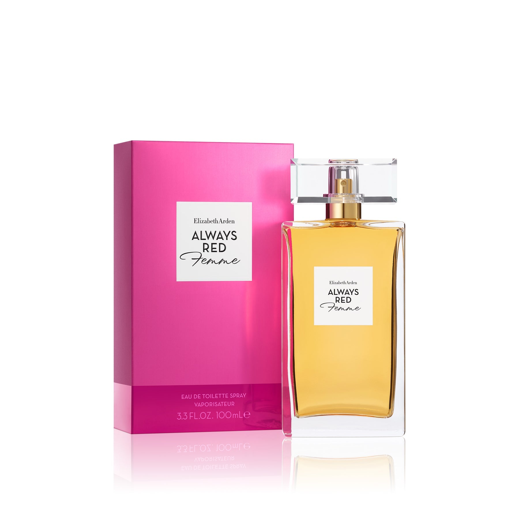 Elizabeth Arden Always Red Femme Eau de Toilette for Women Long-Lasting EDT Spray, 3.38 oz, Floral Fruity