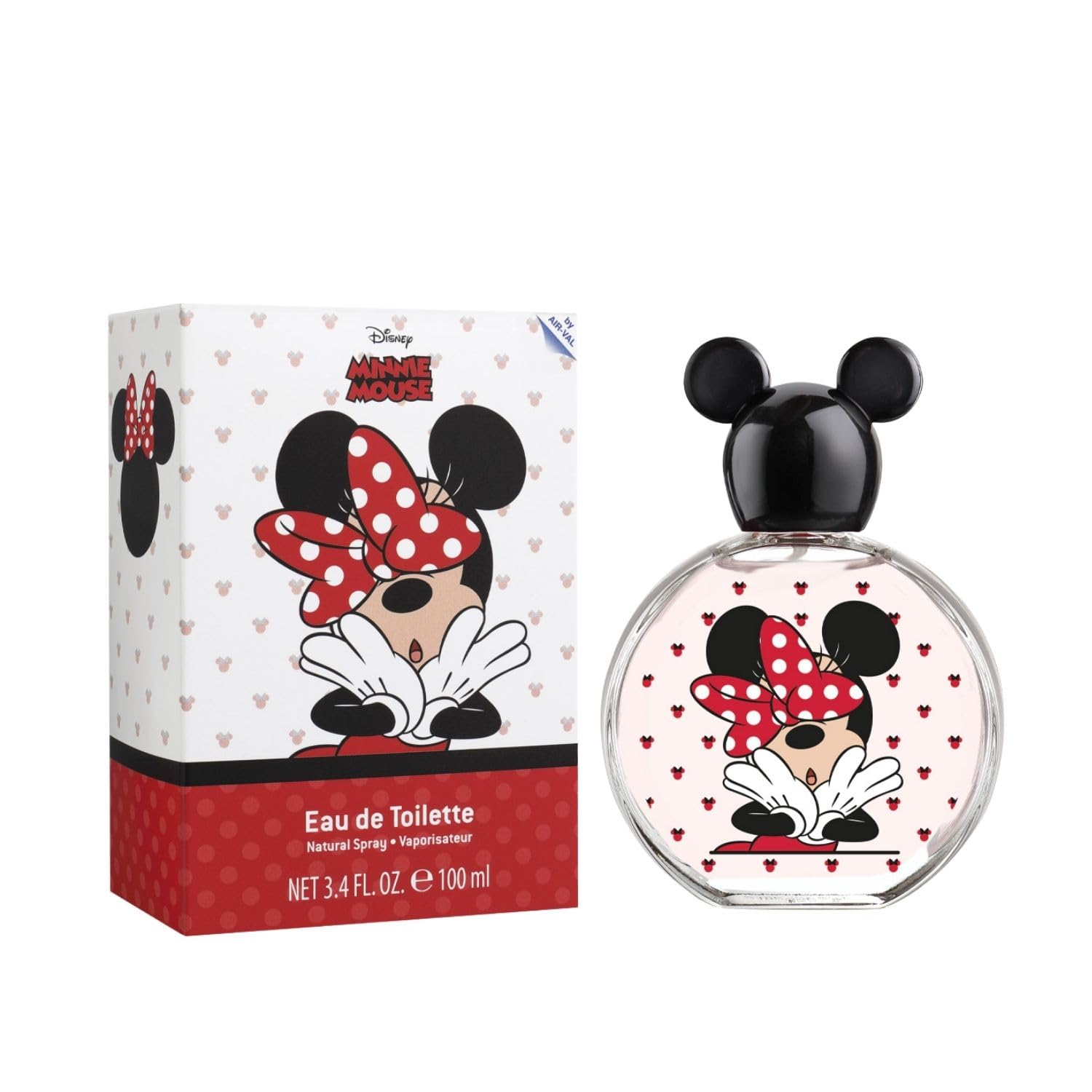 Disney Minnie Mouse Eau de Toilette Spray for Girls, Floral Fruity, 3.4 Oz