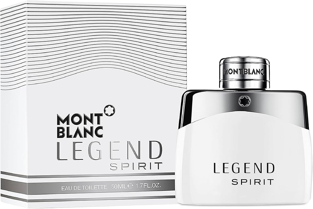 Montblanc Legend Spirit Eau de Toilette Men Fresh Woody Scent 1.7 oz Spray