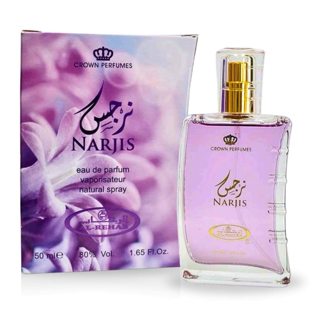 Al Rehab Narjis Eau de Parfum Spray 50 ml (1.65 Fl Oz)