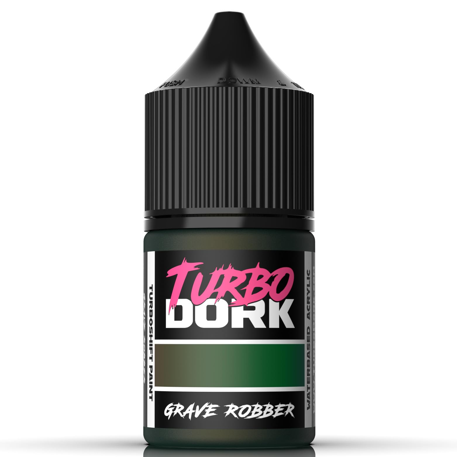 Turbo Dork Grave Robber TurboShift Acrylic Paint 22ml Bottle - Water-based Non-Toxic Metallic Color Shifting Paint